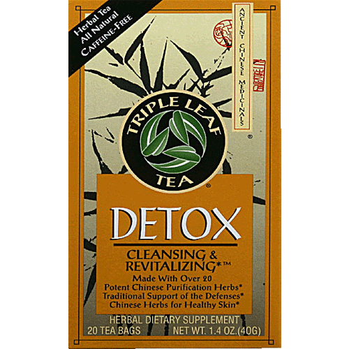Triple leaf detox tea 트리플 리프 내성제거 디톡스 티 20 bags